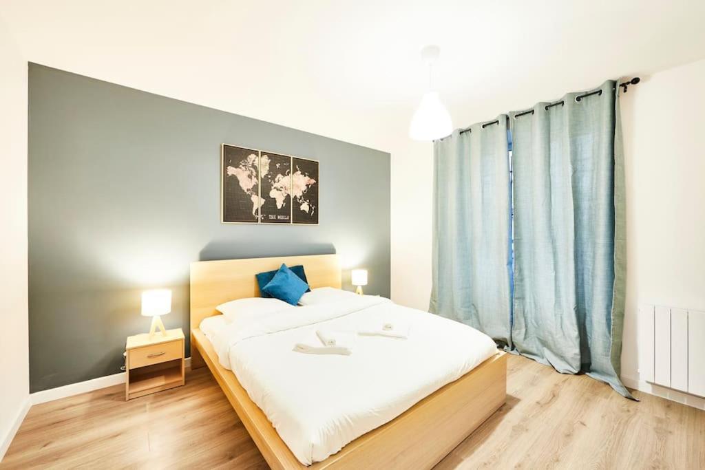 Rb-0G - Appartement F3 Au Rdc Tout Equipe Pour 1 A 5 Pers Mulhouse Eksteriør billede